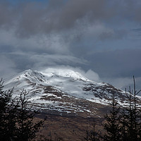 Buy canvas prints of Snow tops by Alan Sinclair