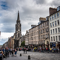 Buy canvas prints of The Royal Mile by Alan Sinclair