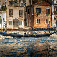 Buy canvas prints of La Gondola by Alan Sinclair