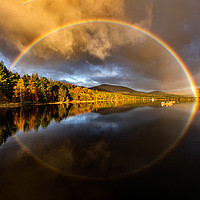 Buy canvas prints of Loch Rainbow by Alan Sinclair