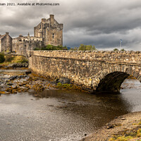 Buy canvas prints of Eilean Donan Castle by Marcia Reay