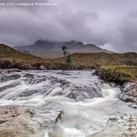 Buy canvas prints of River Sligachan by Marcia Reay