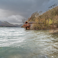 Buy canvas prints of Duke of Portland Boathouse, Ullswater, Cumbria by Marcia Reay