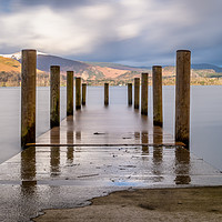 Buy canvas prints of Ashness Jetty by Marcia Reay