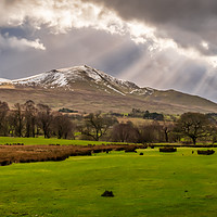 Buy canvas prints of Little Langdale, Cumbria by Marcia Reay