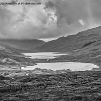 Buy canvas prints of Lochs on the Isle of Mull by Marcia Reay
