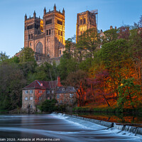 Buy canvas prints of Durham Cathederal by Marcia Reay