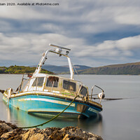 Buy canvas prints of Fishing boat by Marcia Reay
