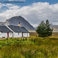 Buy canvas prints of Highland Cottage by Marcia Reay