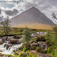 Buy canvas prints of Buachaille Etive Mor by Marcia Reay