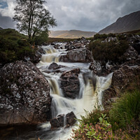 Buy canvas prints of River Etive by Marcia Reay