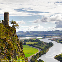 Buy canvas prints of Kinnoull Hill by Ros Ambrose