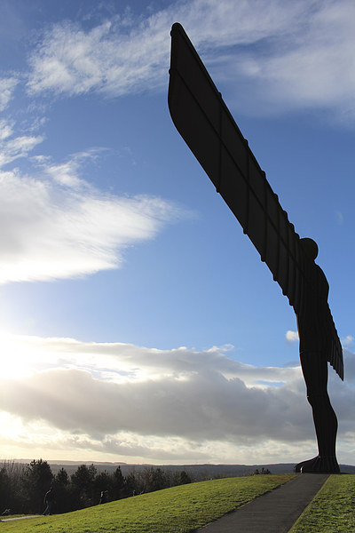  Angel of the North Picture Board by Ros Ambrose