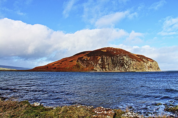  Davaar Island Campbeltown Picture Board by Ros Ambrose