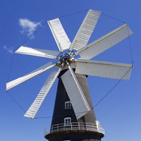 Buy canvas prints of Heckington 8 Sail Windmill  by Ros Ambrose