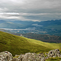 Buy canvas prints of Meall Beag Viewpoint  by Ros Ambrose