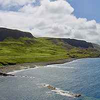 Buy canvas prints of Duntulm Sea Viewpoint Isle of Skye by Ros Ambrose