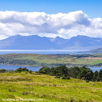 Buy canvas prints of Goat Fell Arran by Ros Ambrose