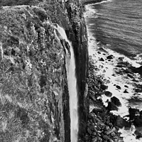 Buy canvas prints of Kilt Rock Isle of Skye by Ros Ambrose