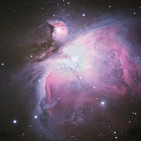 Buy canvas prints of THE ORION NEBULA M42 by DAVID SAUNDERS