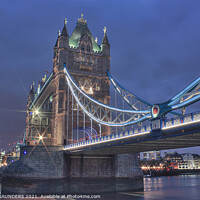 Buy canvas prints of  LONDON TOWER BRIDGE  by DAVID SAUNDERS