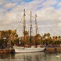 Buy canvas prints of The Tall Ship  by Mary Machare
