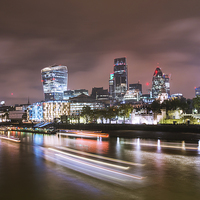 Buy canvas prints of  Thames travel by Mina Ahmed