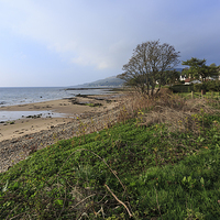 Buy canvas prints of  Looking across Whiting Bay, Isle of Arran by Alan Whyte