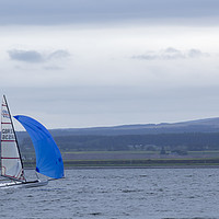 Buy canvas prints of Sailor on the Moray Firth by Alan Whyte