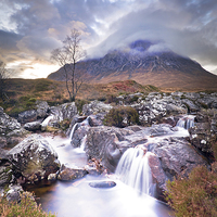 Buy canvas prints of Dramatic Highlands by Ross McBride