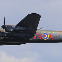 Buy canvas prints of  Avro Lancaster - WW2 Bomber by Martyn Wraight