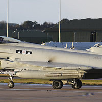 Buy canvas prints of  2 Sqn Typhoon Eurofighter by Martyn Wraight