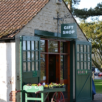 Buy canvas prints of  The little gift shop by Paul Collis