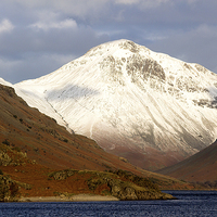 Buy canvas prints of  Great Gable by Peter Yardley
