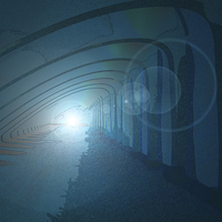 Buy canvas prints of  Light At The End Of The Tunnel #1 by Peter Yardley