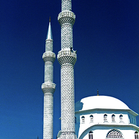 Buy canvas prints of  Turkish Mosque by Peter Yardley
