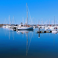 Buy canvas prints of Whitehaven Harbour and Marina by Peter Yardley