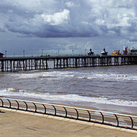 Buy canvas prints of  Blackpool North Pier by Ian Somerville