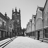 Buy canvas prints of Market Place Stockport by Andrew Kearton