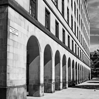 Buy canvas prints of Architecture in St Peter's Square, Manchester by Andrew Kearton