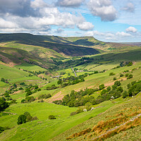 Buy canvas prints of The Woodlands Valley, Peak District by Andrew Kearton