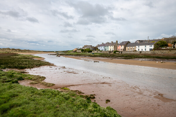 The village of Aberffraw, Anglesey, Wales Picture Board by Andrew Kearton