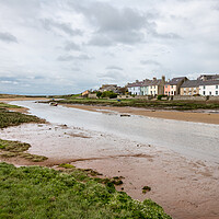 Buy canvas prints of The village of Aberffraw, Anglesey, Wales by Andrew Kearton