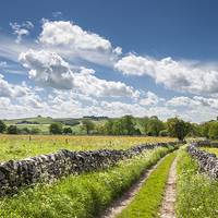 Buy canvas prints of  Summer in the Peak District by Andrew Kearton