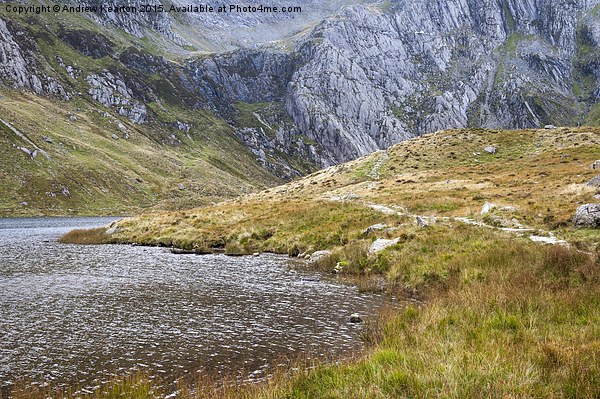  Cwm Idwal, Snowdonia, North Wales Picture Board by Andrew Kearton