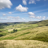 Buy canvas prints of  Summer in the High Peak, Derbyshire by Andrew Kearton