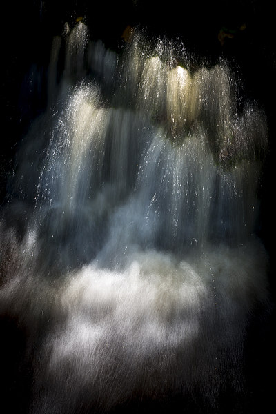  Sparkling waterfall abstract Picture Board by Andrew Kearton