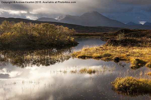  Still pool and moody mountains, Isle of Skye, Sco Picture Board by Andrew Kearton