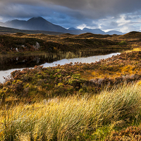 Buy canvas prints of  Autumn on the Isle of Skye, Scotland by Andrew Kearton