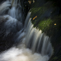 Buy canvas prints of Autumn waterfall by Andrew Kearton